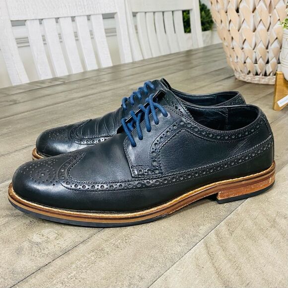 Cole Haan Lace Up Leather Oxfords 9 M - Picture 1 of 6